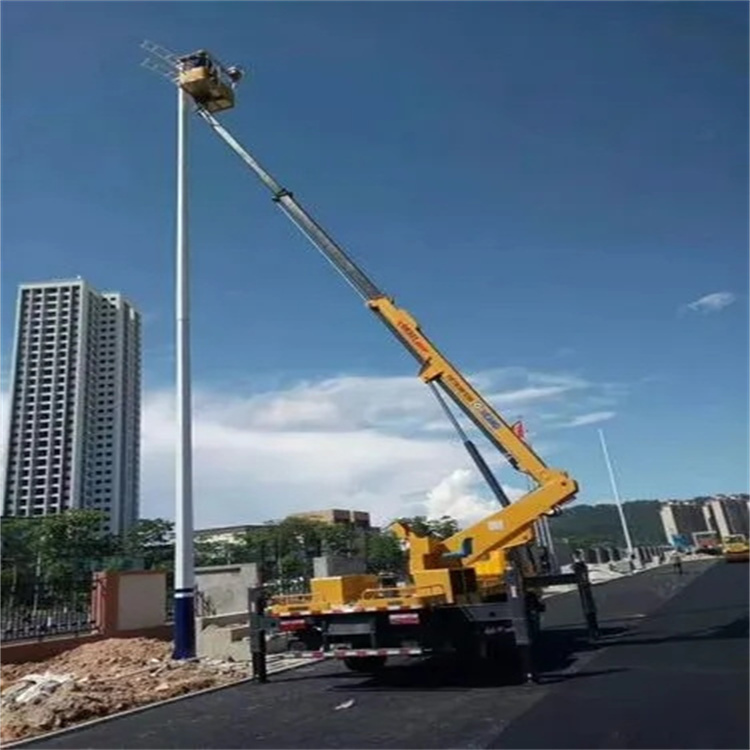 志仲镇维修路灯的曲臂升降车出租